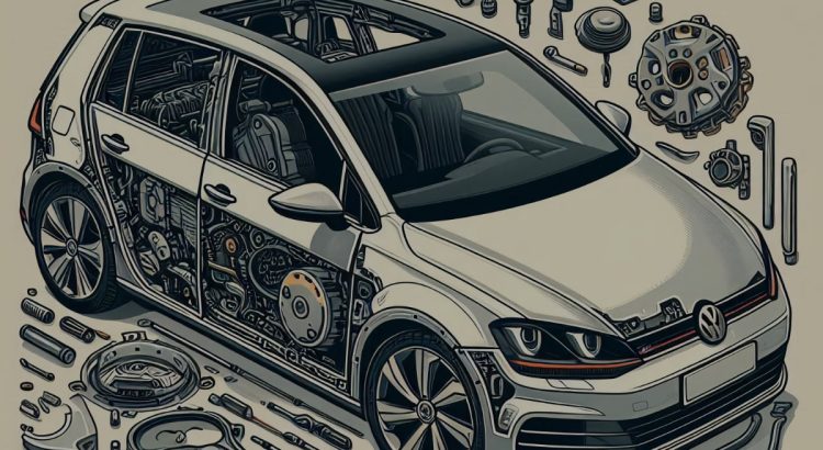 pieces détachées occasion VW Golf 7